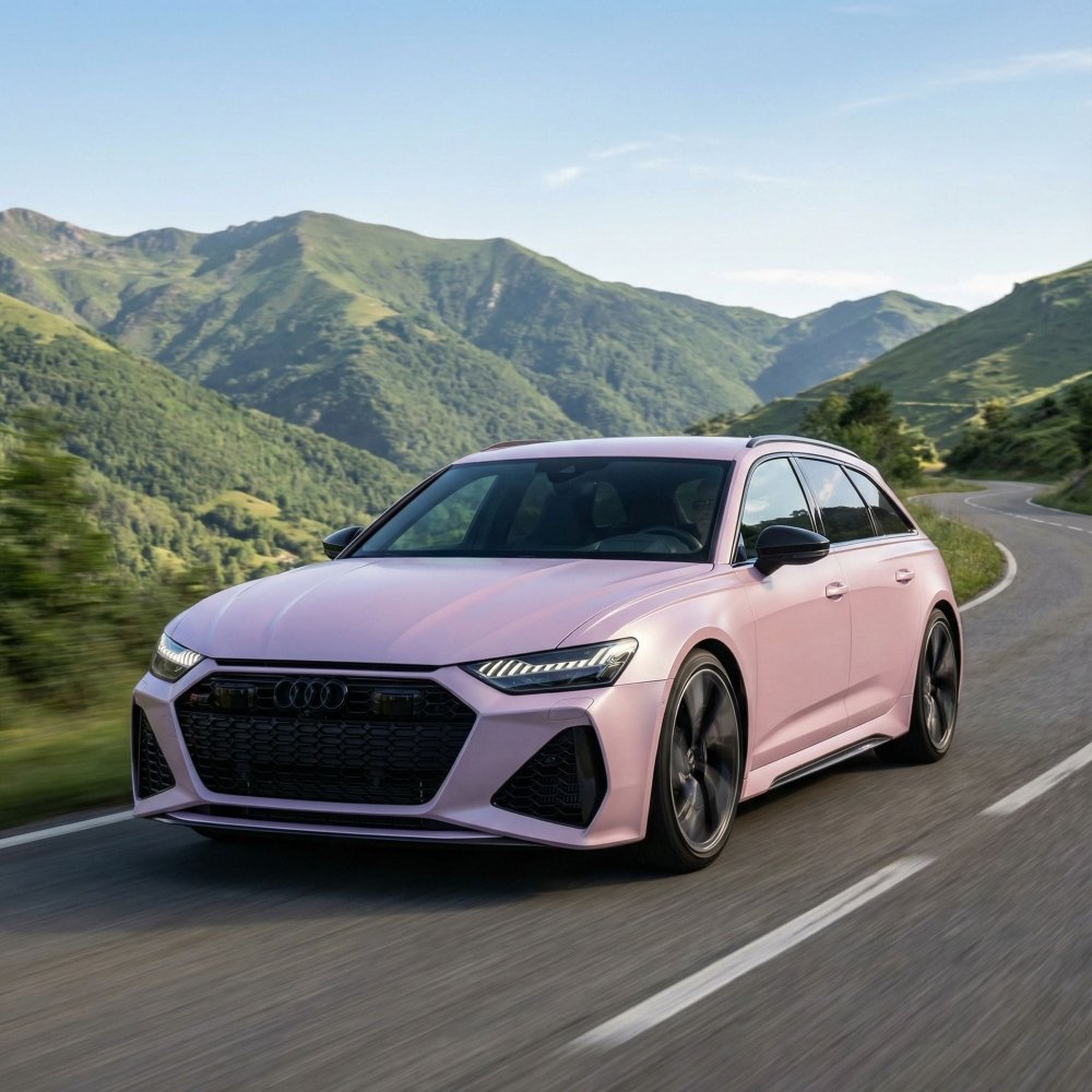 Satin Double Pink Shift - Aura Vinyl