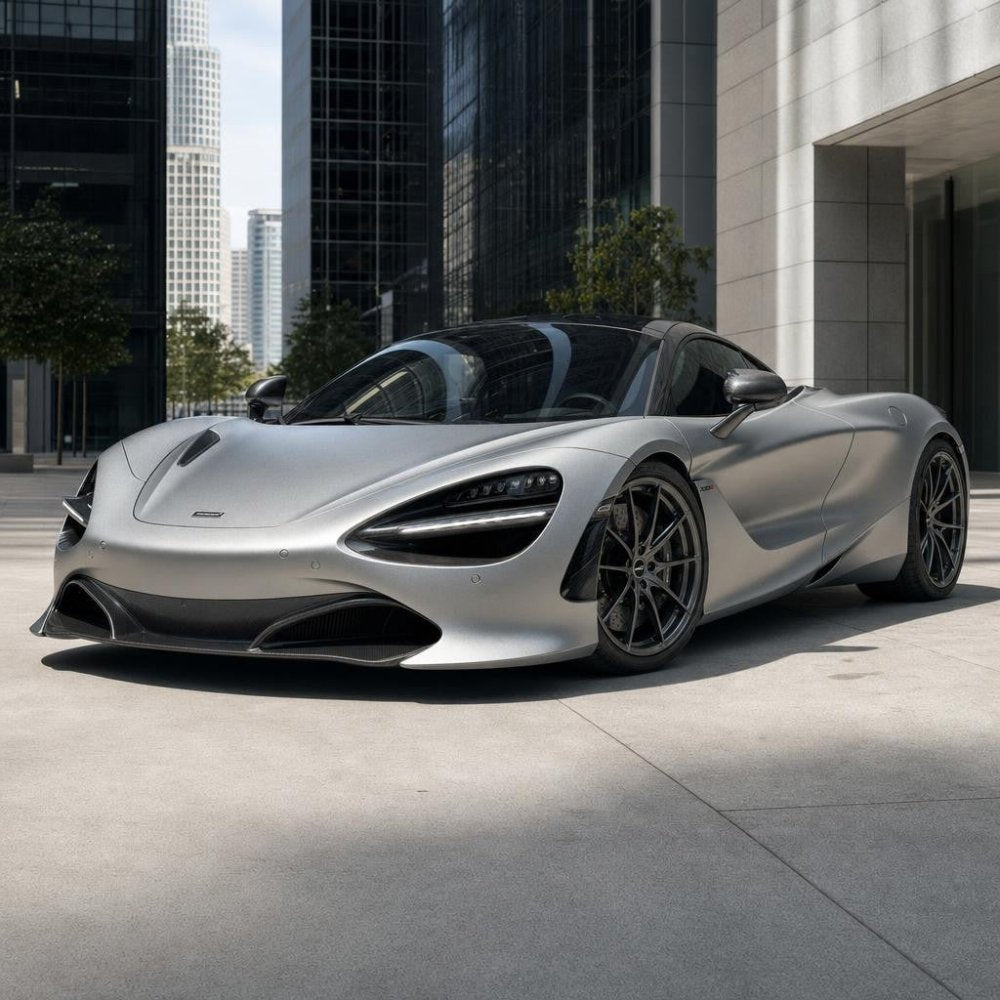 Satin Electric Silver - Aura Vinyl