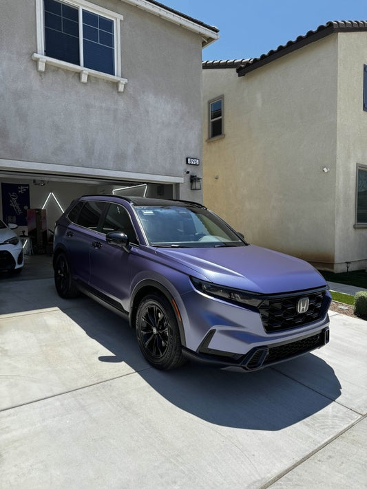 Satin Metallic Midnight Blue - Aura Vinyl