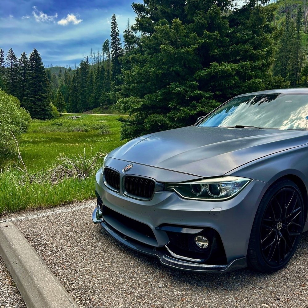 Satin finish Nardo Grey vinyl