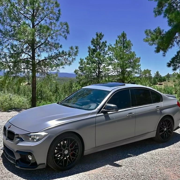 Satin Nardo Grey automotive wrap