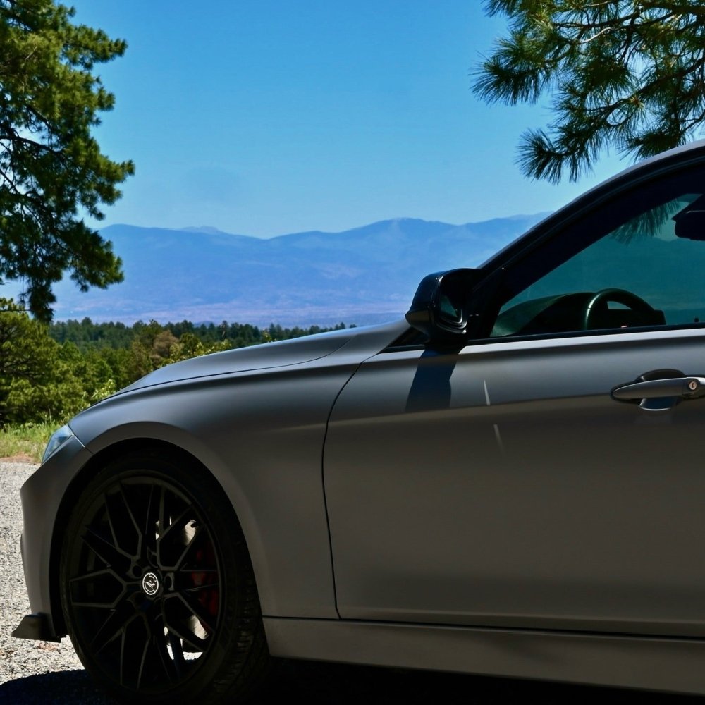 Nardo Grey satin finish vinyl film