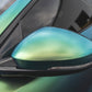 Satin Nebula Jungle Green Blue - Aura Vinyl