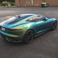Satin Nebula Jungle Green Blue - Aura Vinyl