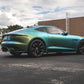 Satin Nebula Jungle Green Blue - Aura Vinyl