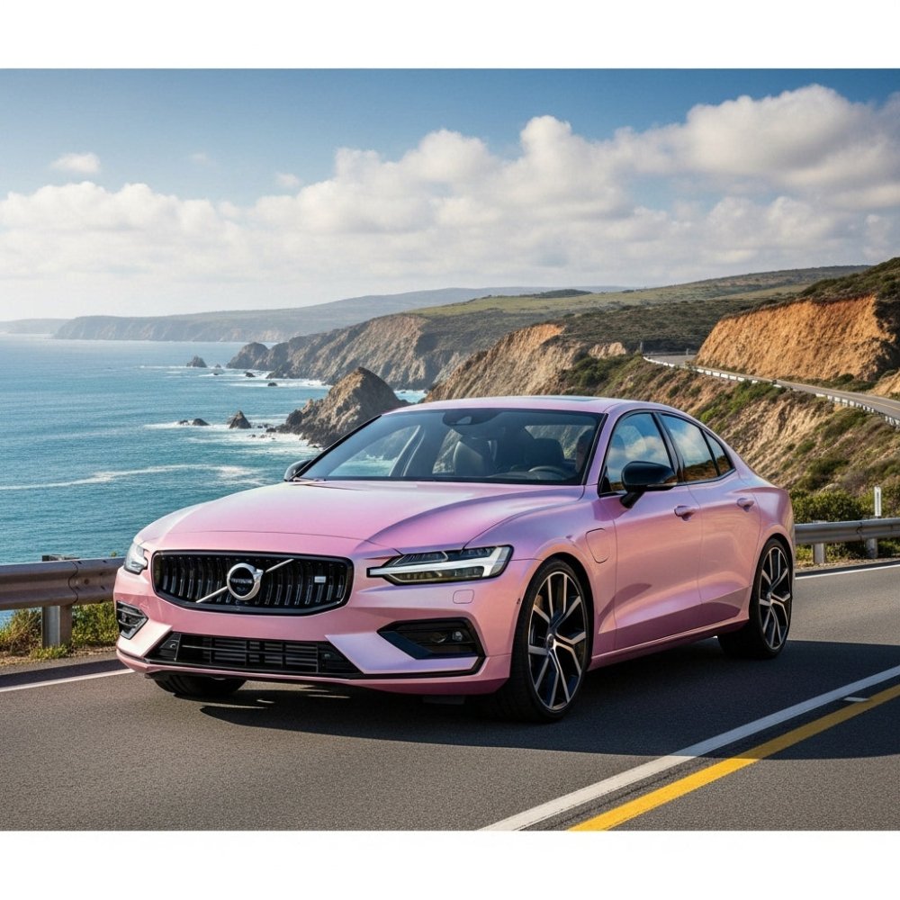 Satin Powder Pink Shift - Aura Vinyl