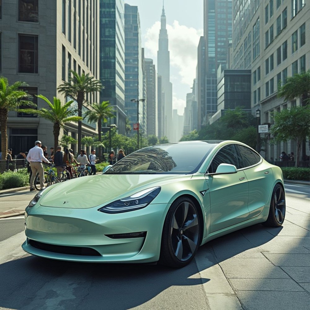 Reflective avocado green wrap film