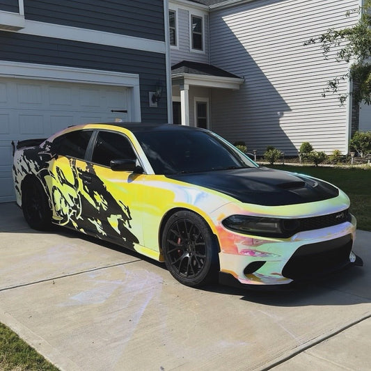 Ultra Gloss Cotton Candy Chrome - Aura Vinyl