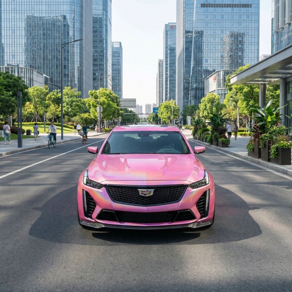 Ultra Gloss Iridescent Pink - Aura Vinyl