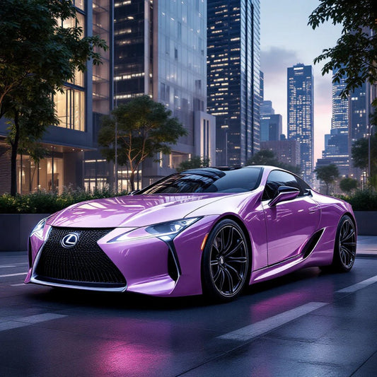 Ultra Gloss Paint Metallic Liquid Lavender - Aura Vinyl