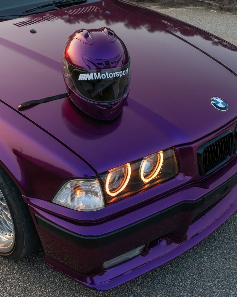 Ultra Gloss Paint Metallic Plum Purple - Aura Vinyl