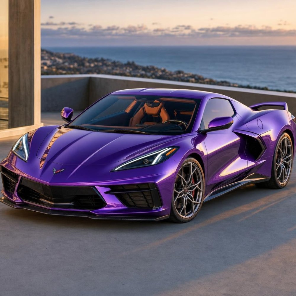 Ultra Gloss Purple Chrome - Aura Vinyl