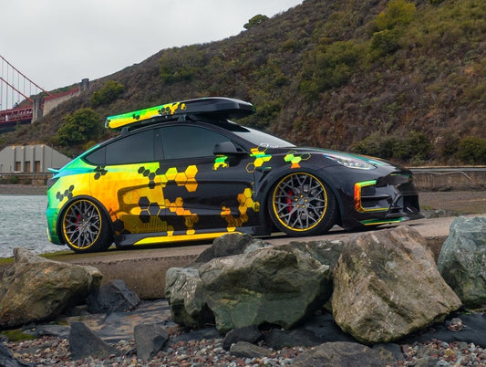 Ultra Gloss Tropical Chrome - Aura Vinyl