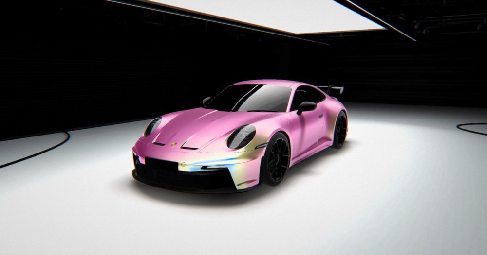 Ultra Satin White Prismatic Chrome - Aura Vinyl