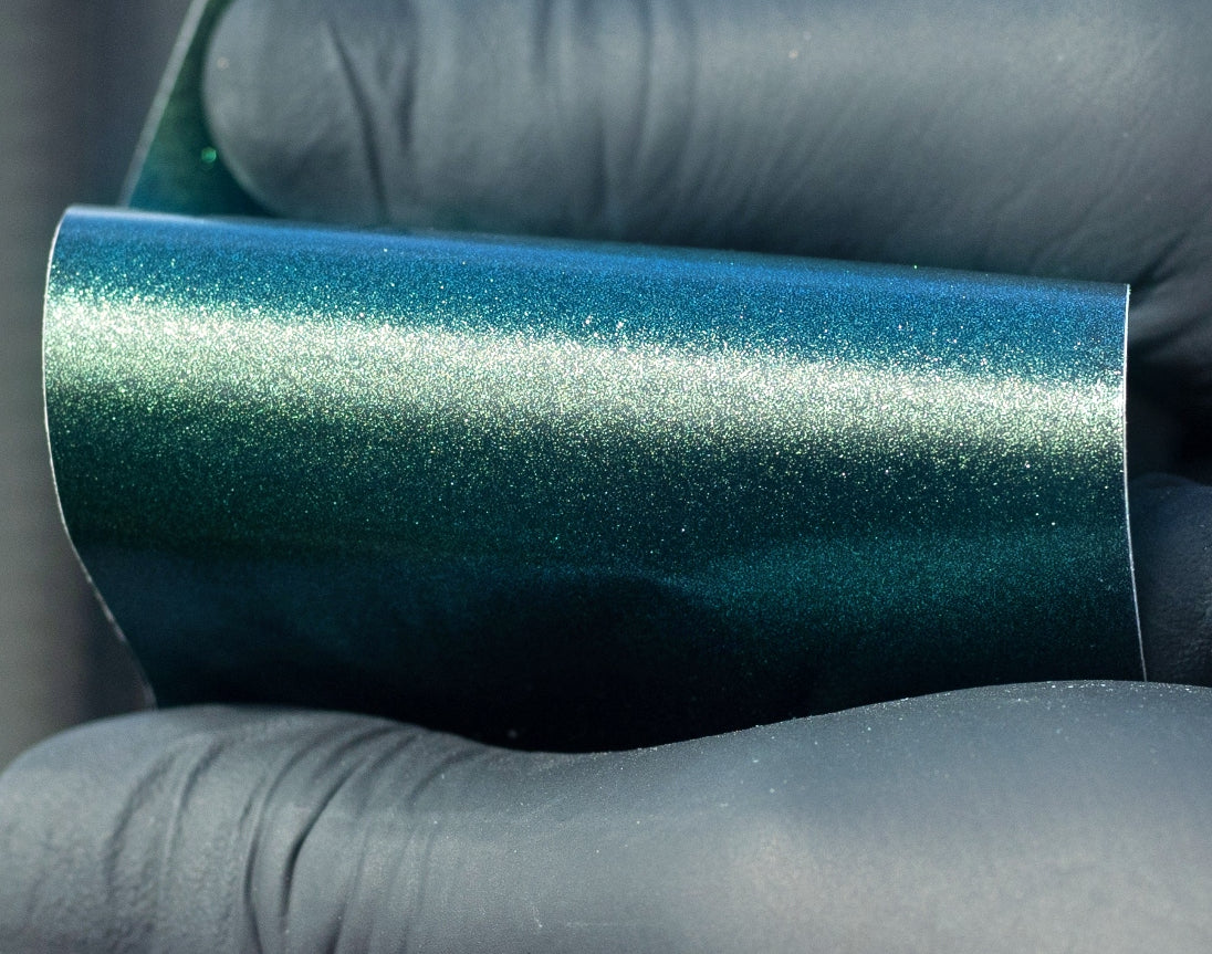 Satin Diamond Nebula Green Envy