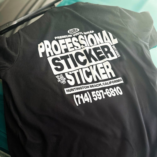 Aura Professional Sticker Sticker T-Shirt - Aura Vinyl