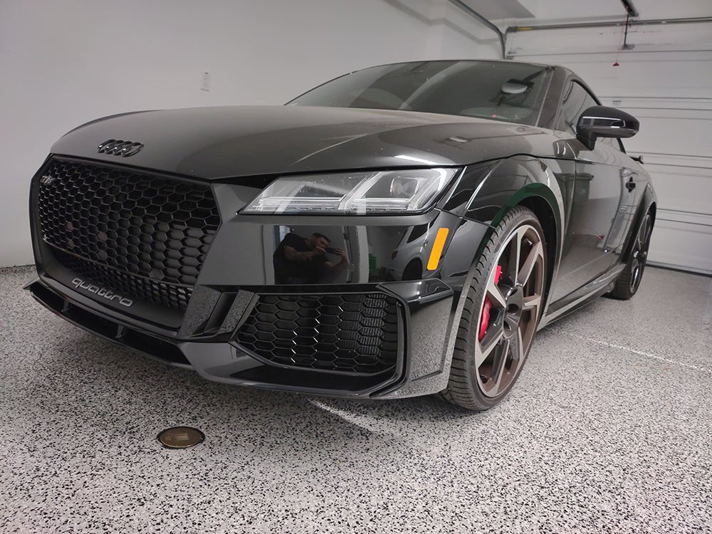 Gloss Black car wrap