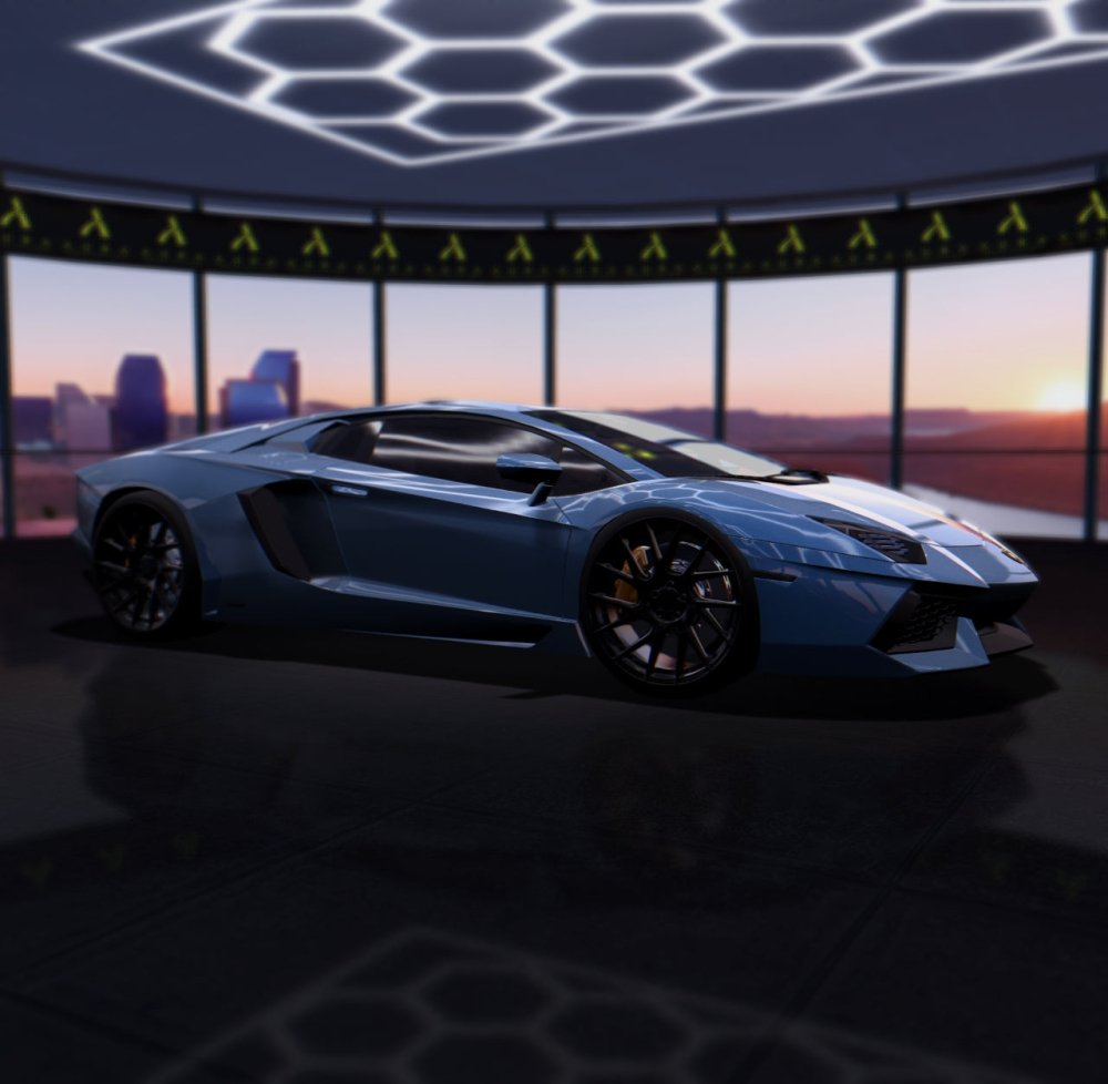 Gloss Cement Blue Shift - Aura Vinyl