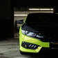 Gloss Coral Fluro Yellow - Aura Vinyl