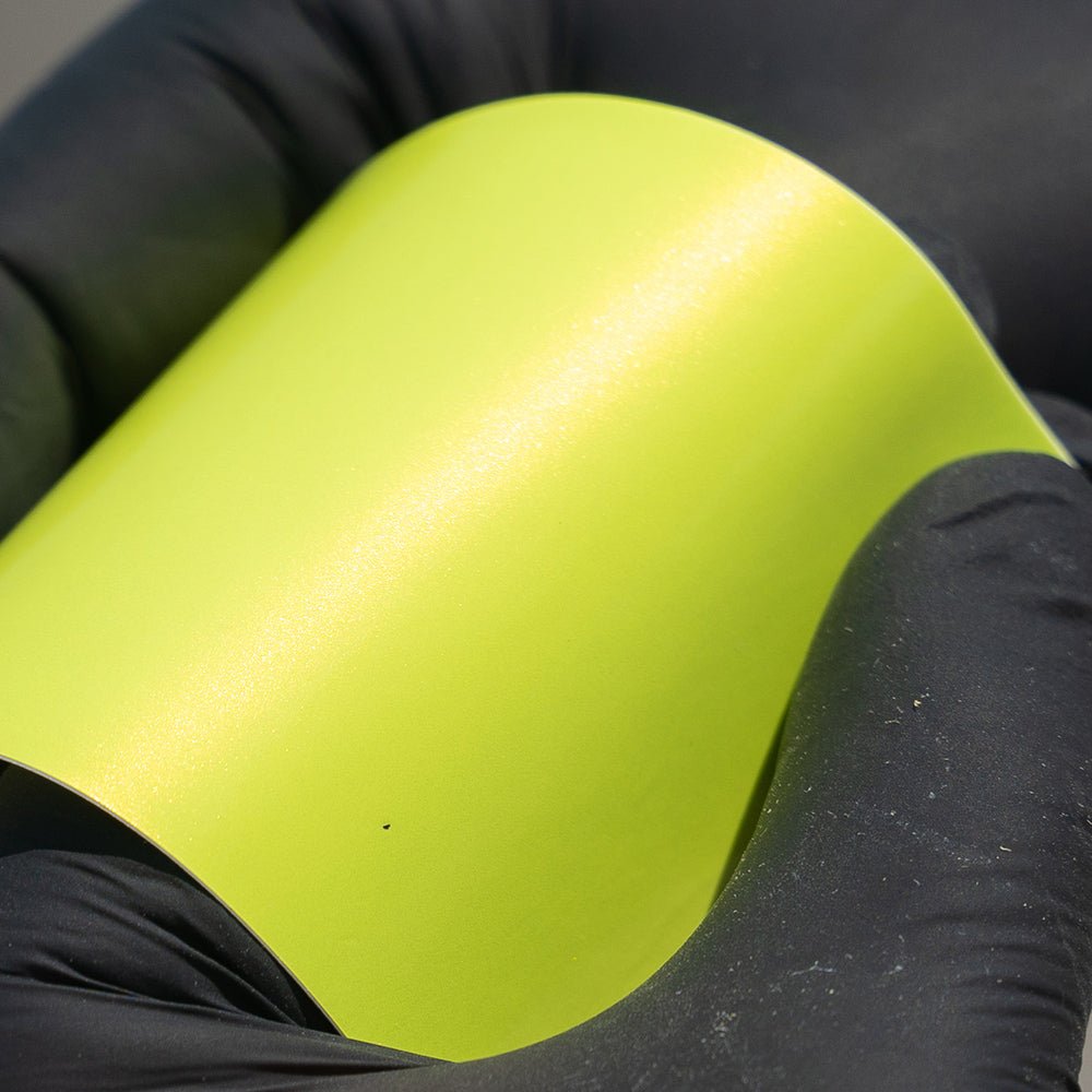 Gloss Coral Fluro Yellow - Aura Vinyl