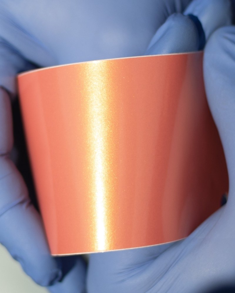 Gloss Coral Orange Shift - Aura Vinyl