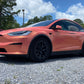 Gloss Coral Orange Shift - Aura Vinyl
