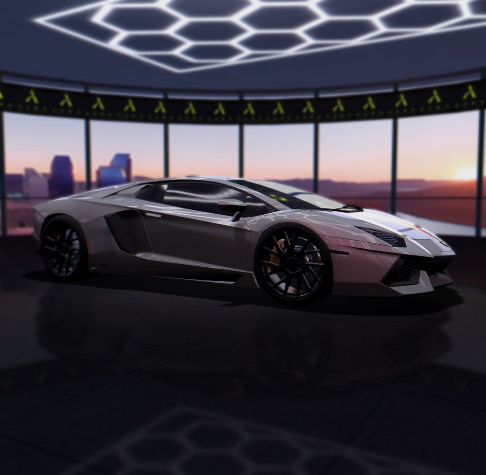 Gloss Dark Grey Red Shift - Aura Vinyl