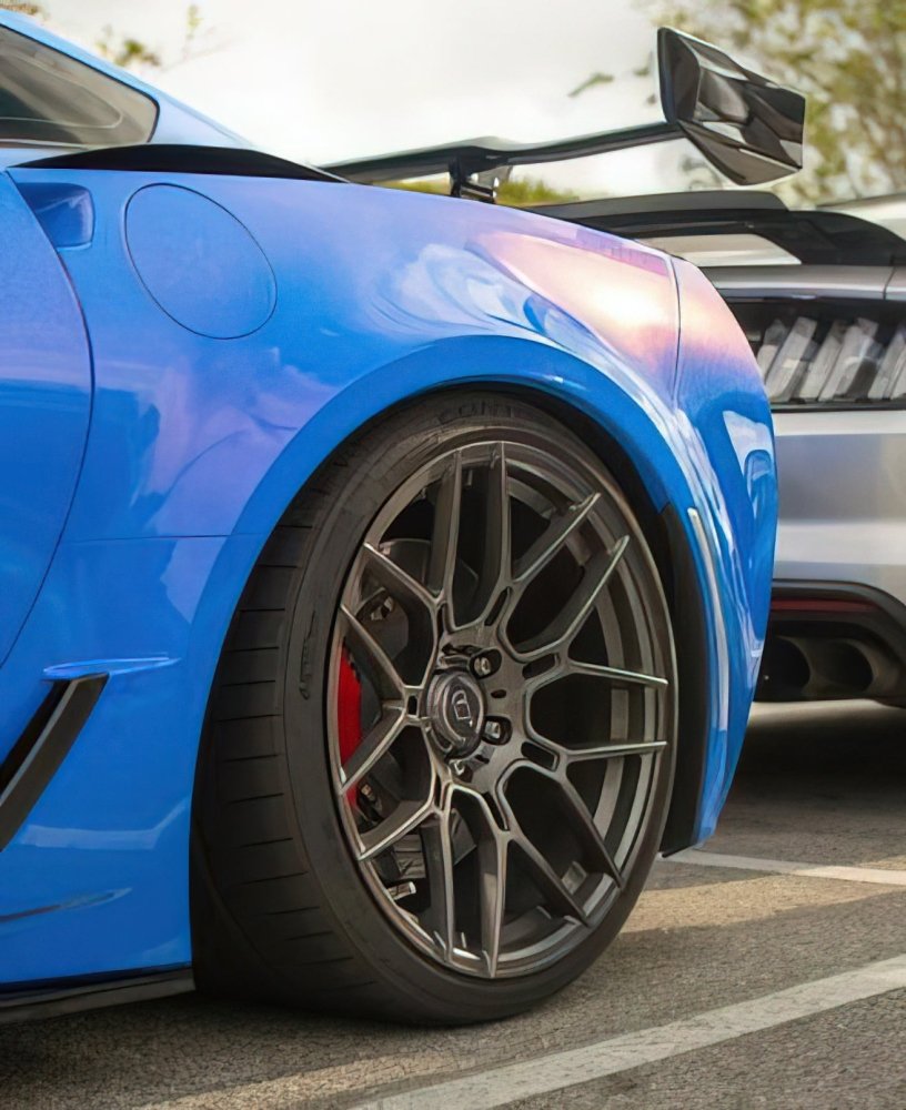 Gloss Diamond Blue Red Shift - Aura Vinyl