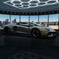 Gloss Diamond Chalk Grey Gold Shift - Aura Vinyl