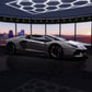 Gloss Diamond Sparkle Battleship Grey - Aura Vinyl