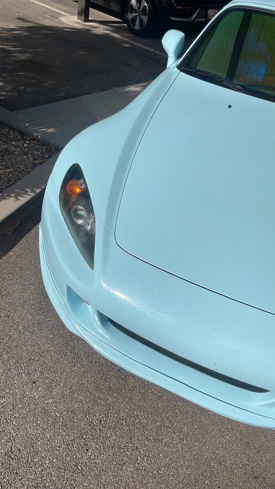 Gloss Diamond Sparkle Glacier Blue - Aura Vinyl