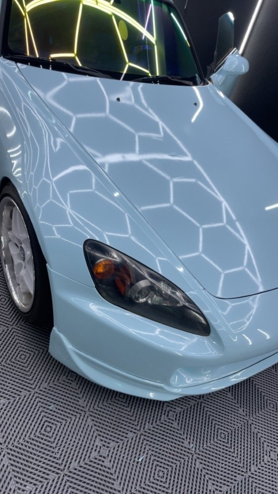 Gloss Diamond Sparkle Glacier Blue - Aura Vinyl