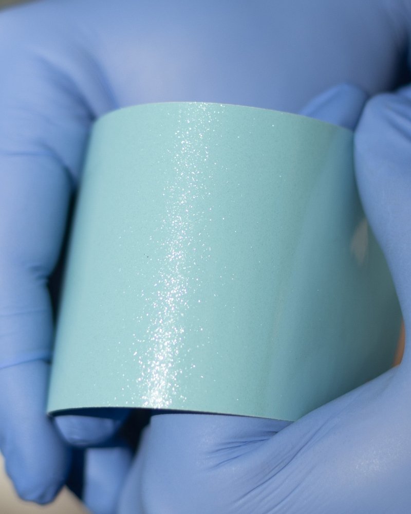 Gloss Diamond Sparkle Sea Blue - Aura Vinyl