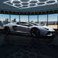 Gloss Diamond White Blue Shift - Aura Vinyl