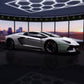 Gloss Diamond White Green Shift - Aura Vinyl