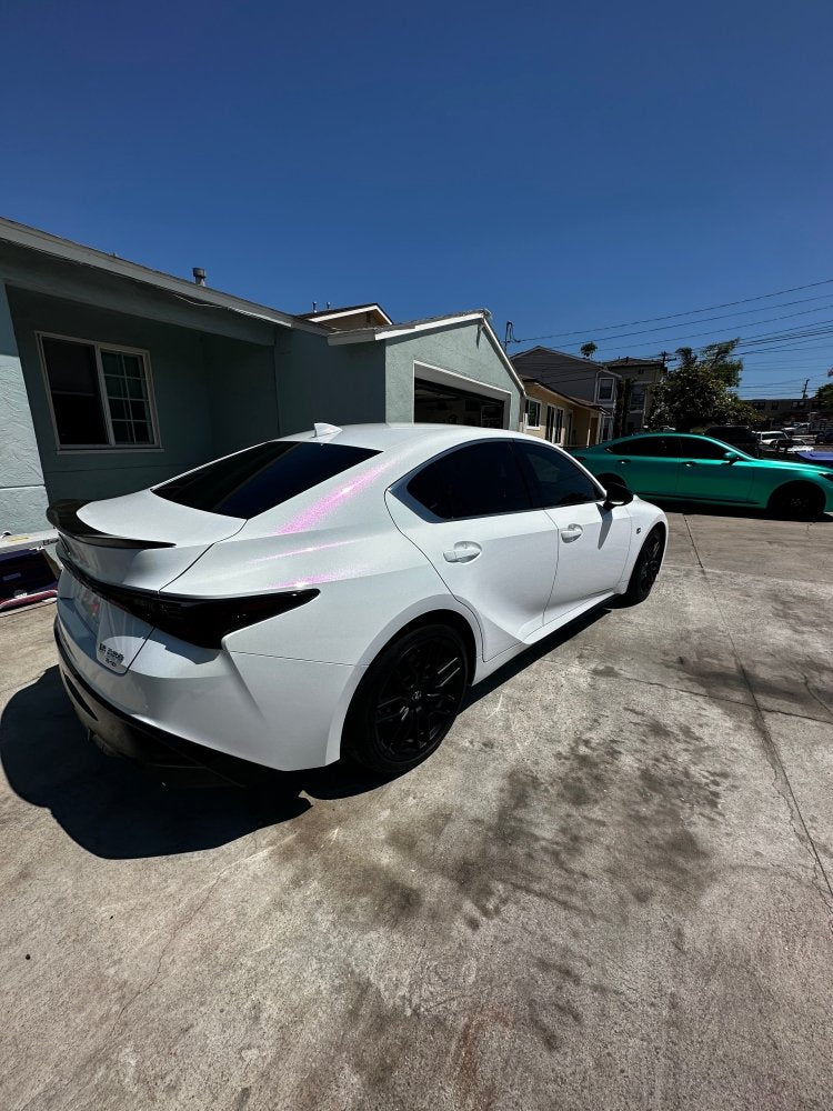 Gloss Diamond White Purple Shift - Aura Vinyl