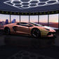 Gloss Gold Pink Shift - Aura Vinyl