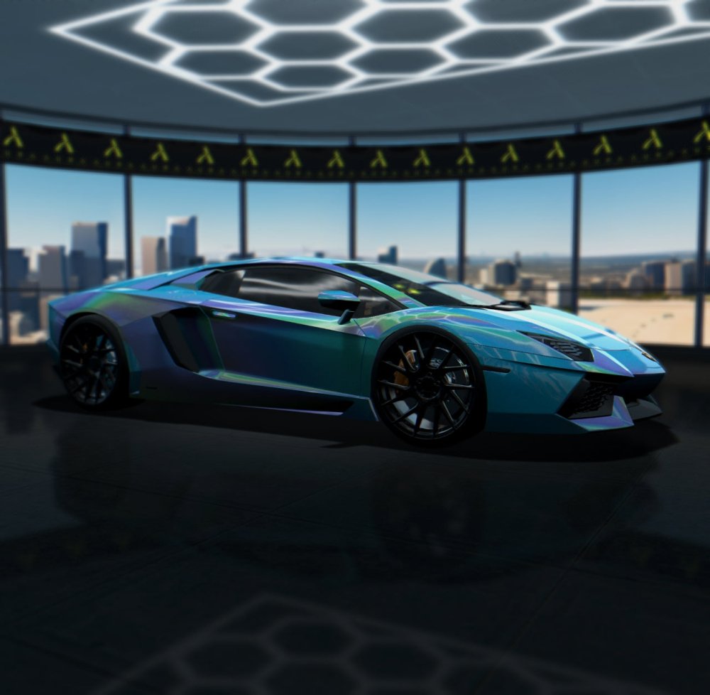 Gloss Iridescent Blue - Aura Vinyl