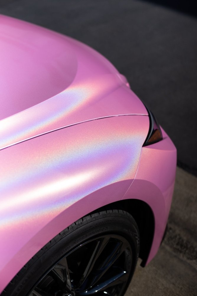 Iridescent Pink Wrap