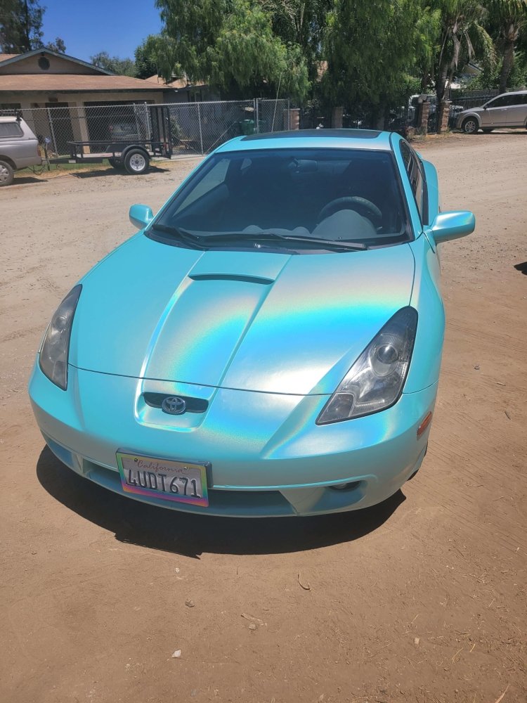 Gloss Iridescent Tiffany Blue - Aura Vinyl