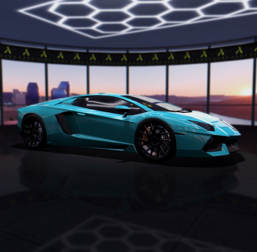 Gloss Lake Blue - Aura Vinyl