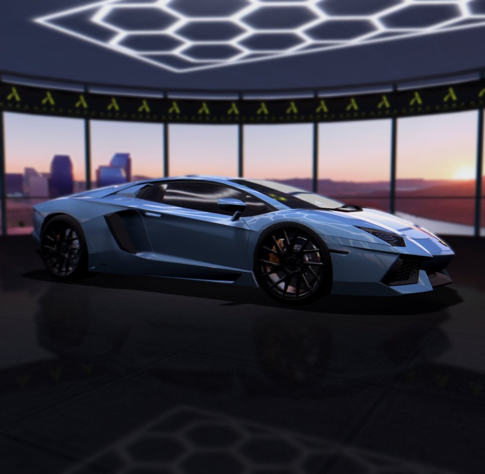 Gloss Metallic Mist Blue - Aura Vinyl