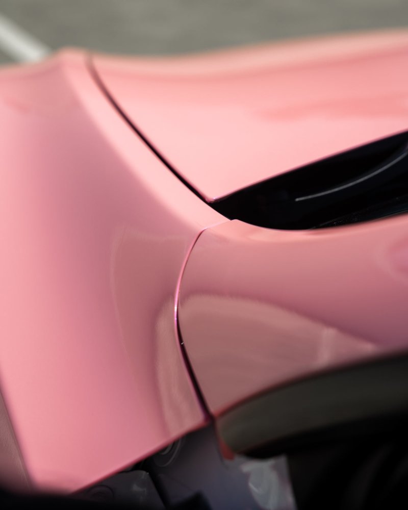 Gloss Nebula Pink Purple - Aura Vinyl