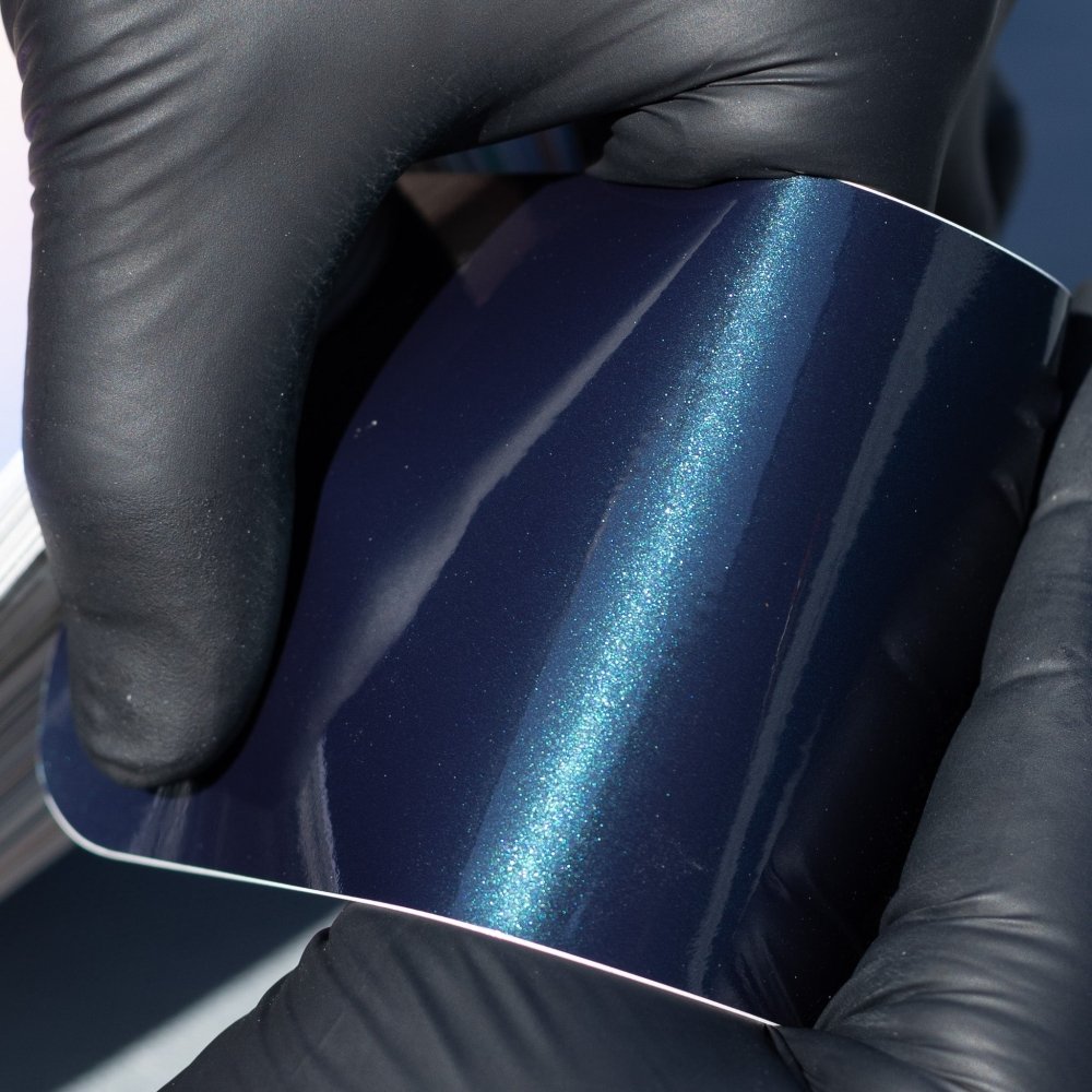 Gloss Paint Metallic Deep Ocean Blue - Aura Vinyl
