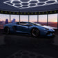 Gloss Paint Metallic Emperor Blue - Aura Vinyl