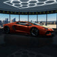 Gloss Paint Metallic Lava Orange - Aura Vinyl