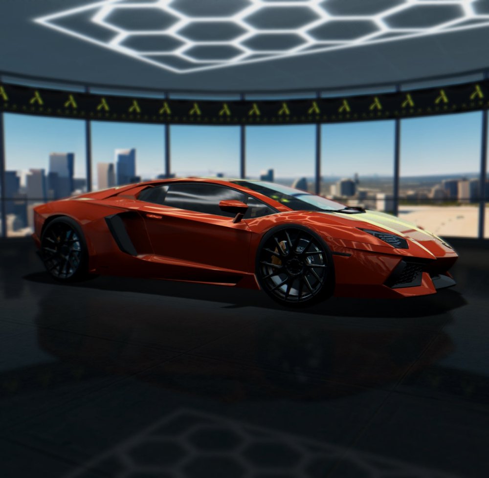 Gloss Paint Metallic Lava Orange - Aura Vinyl
