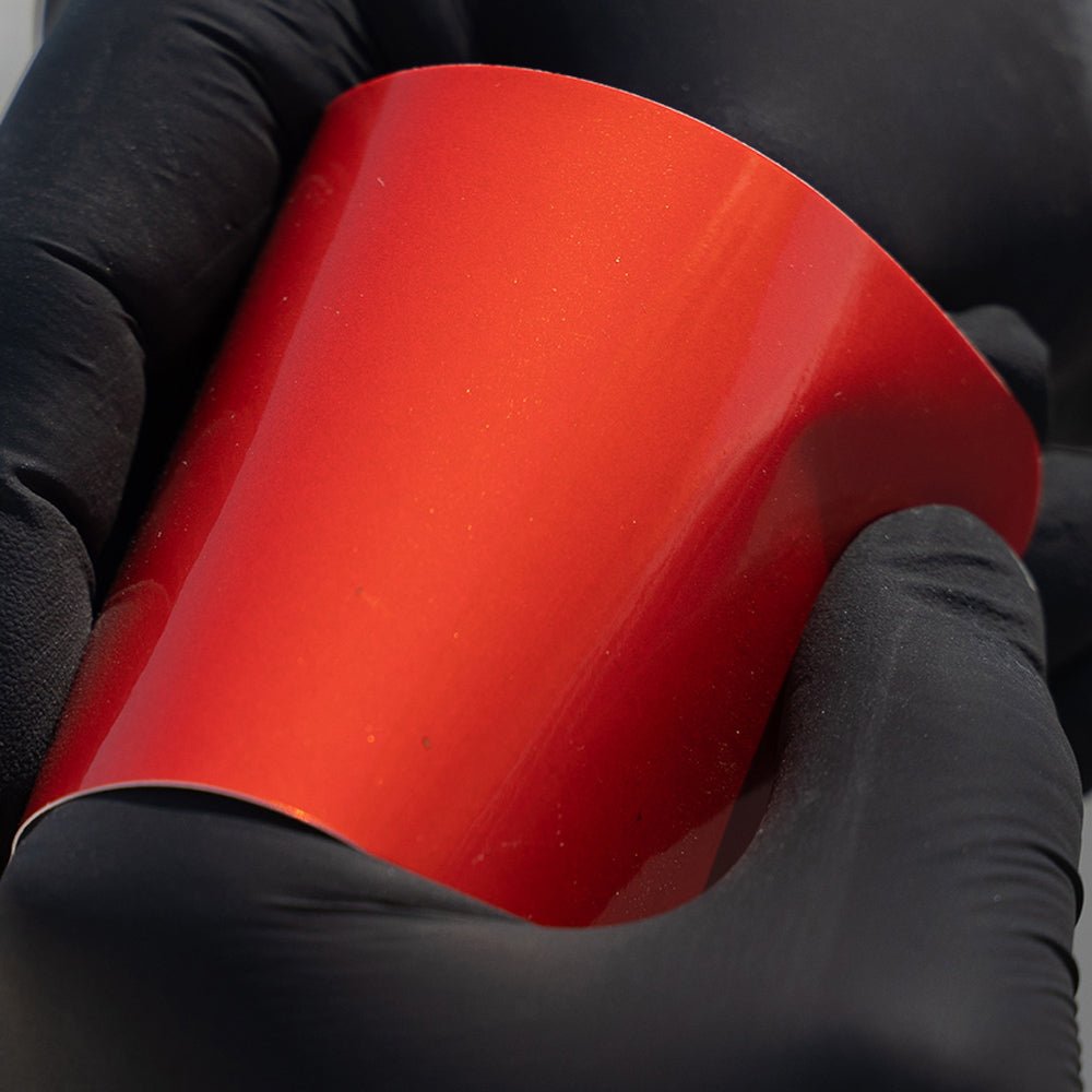 Gloss Paint Metallic Lava Orange - Aura Vinyl