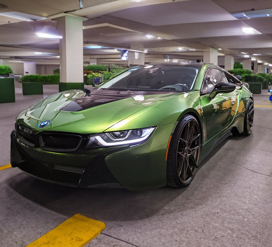 Gloss Paint Metallic Mamba Green - Aura Vinyl