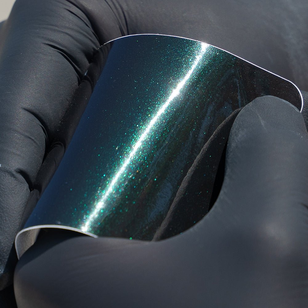 Gloss Paint Metallic Mercedes Green - Aura Vinyl